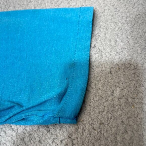 Vintage Oneita Shirt Mens Large Blue Dream Catcher Tribal Single Stitch USA Made - Picture 7 of 16